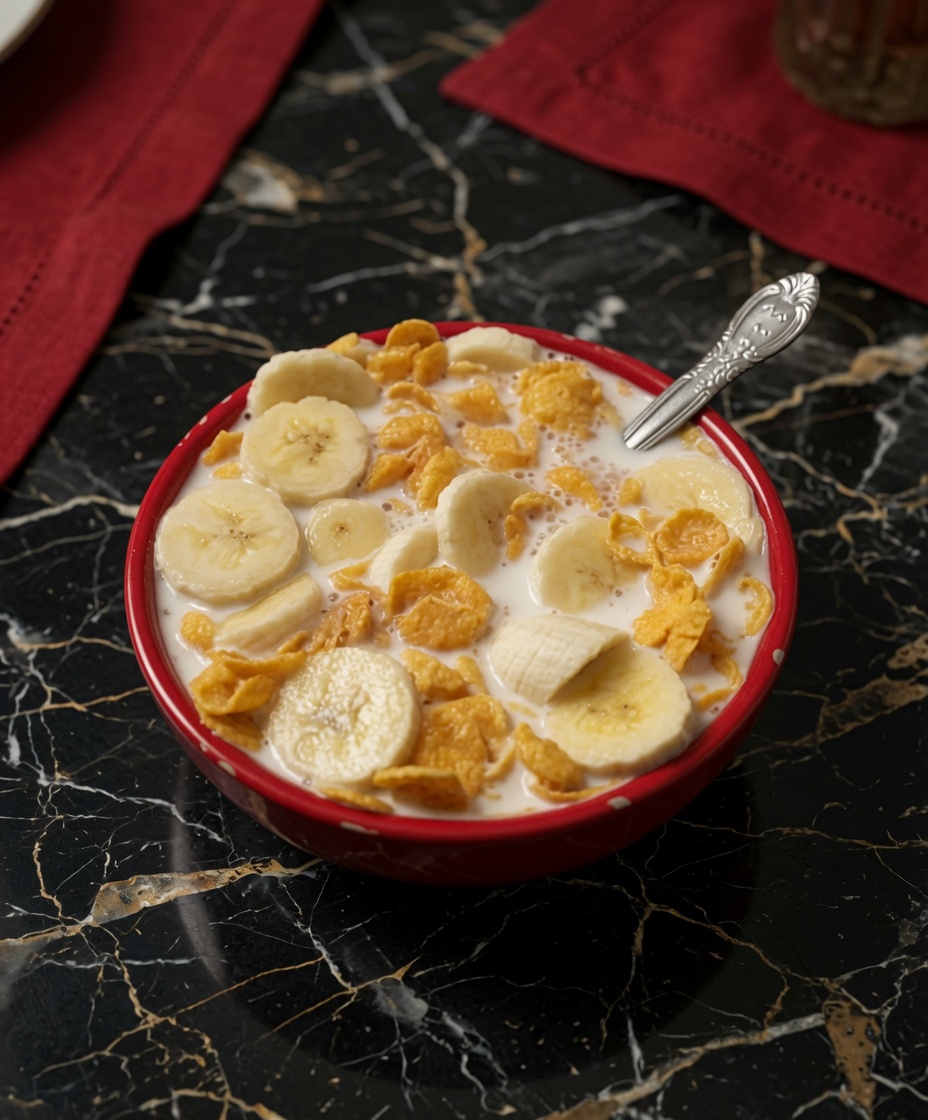 Corn Flakes with Bananas