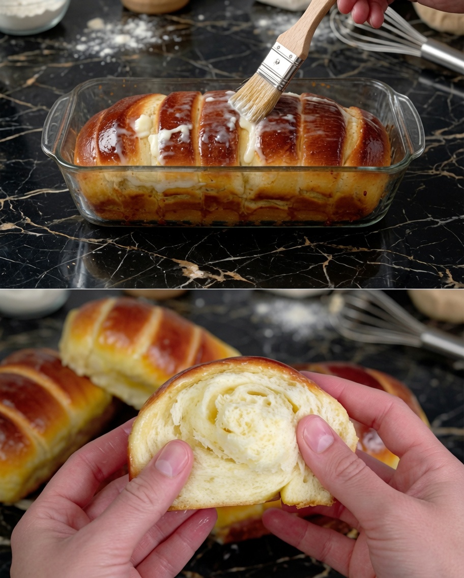 Fluffy Condensed Milk Bread