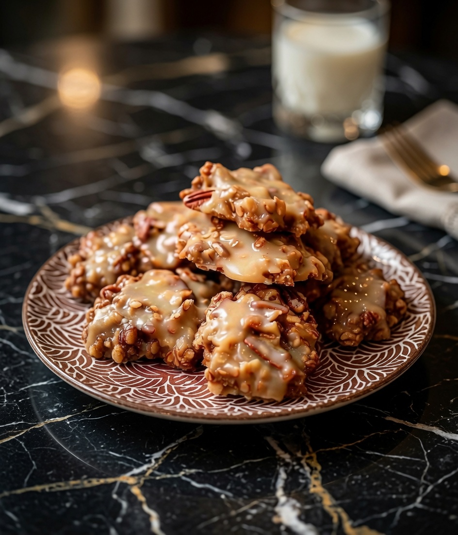 No-Bake Coconut Pecan Praline Dreams