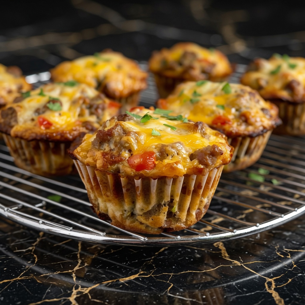 Easy Sausage Breakfast Muffins