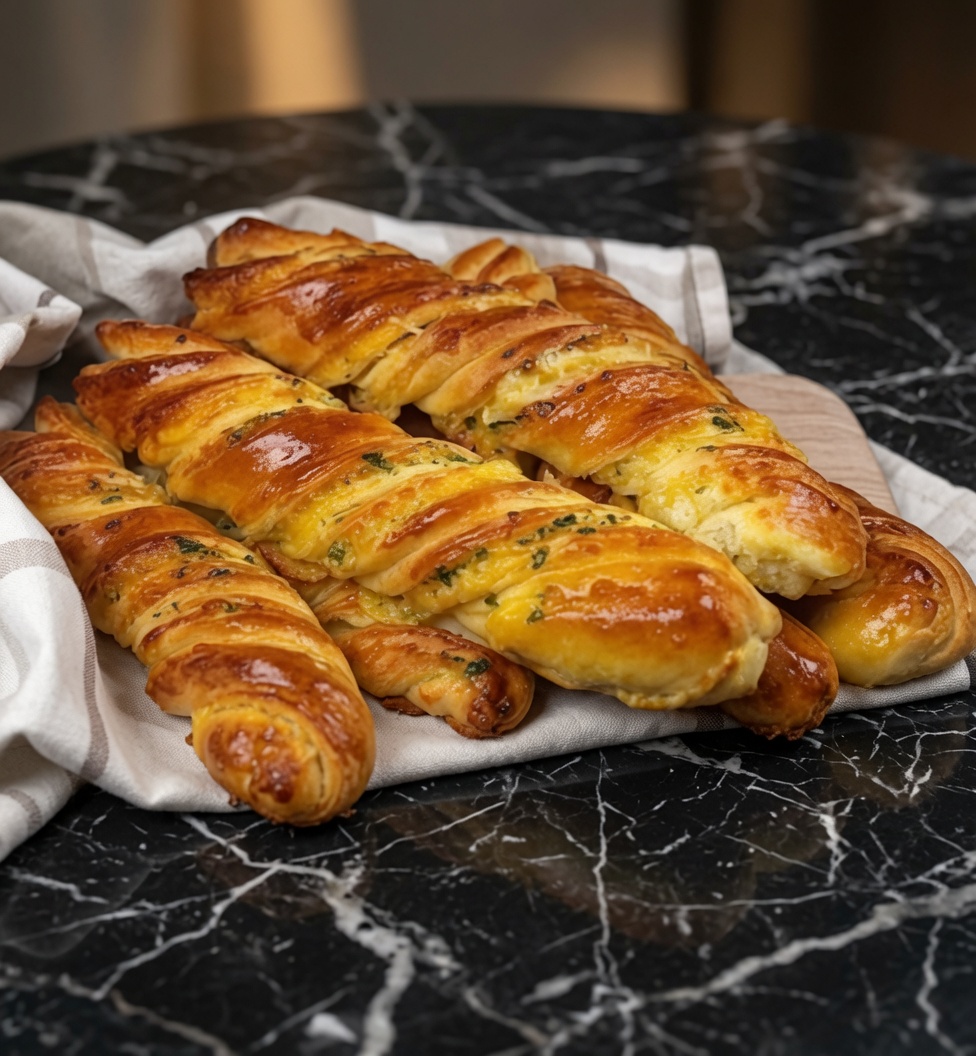 Cheese Twisted Bread