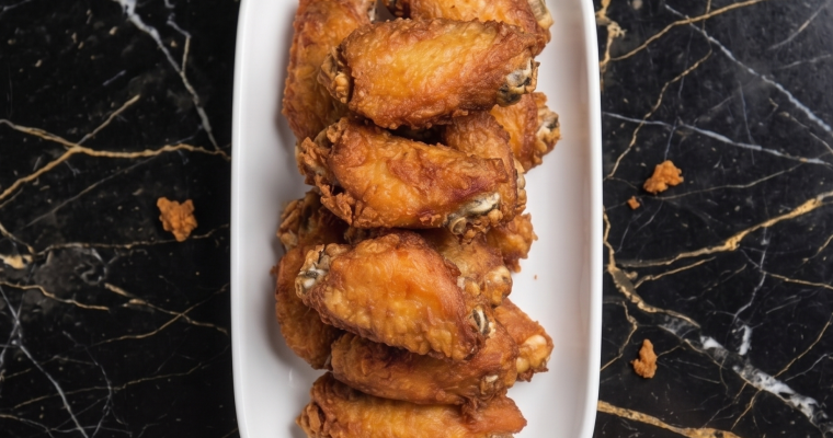 Air Fryer Breaded Chicken Wings