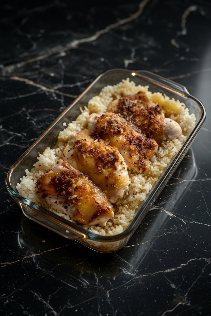 Forgotten Chicken and Rice