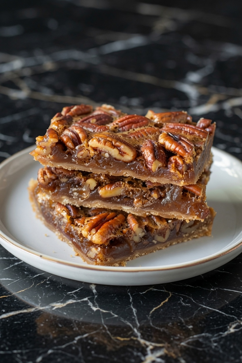 Lazy Pecan Pie Bars