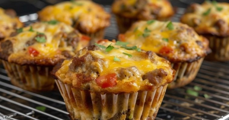 Easy Sausage Breakfast Muffins