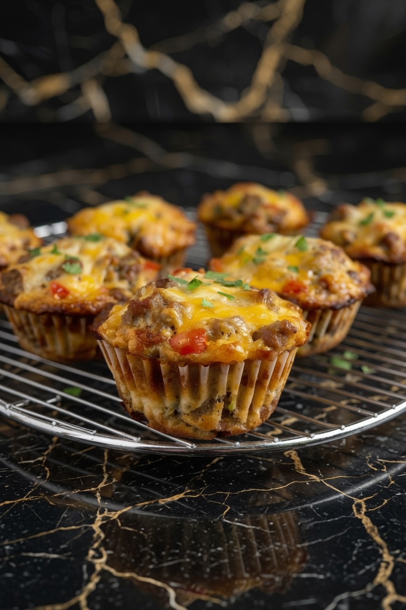 Easy Sausage Breakfast Muffins