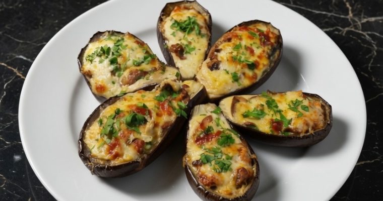Easy Stuffed Eggplant