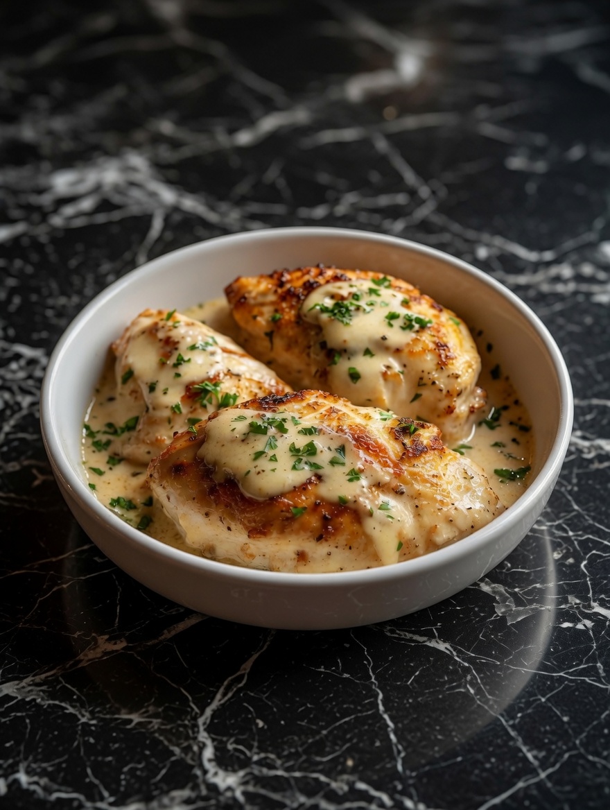 Baked Caesar Chicken