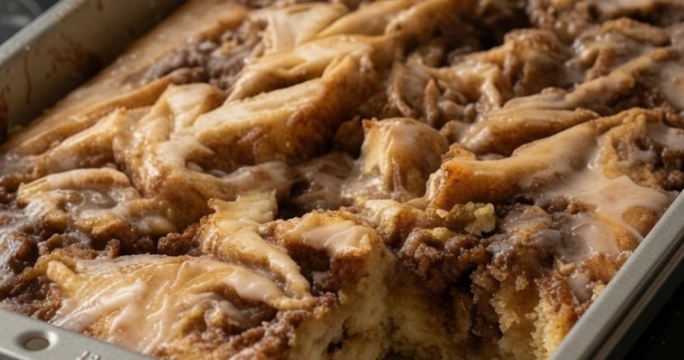 Cinnabon Cinnamon Roll Cake