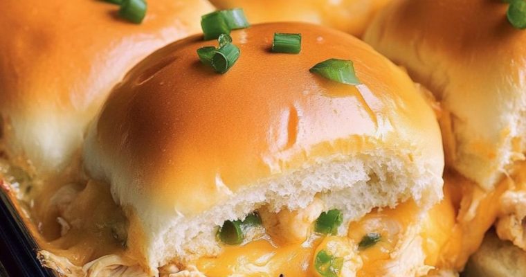 Crack Chicken Sliders Casserole