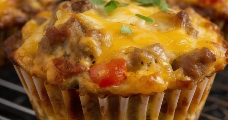 Easy Sausage Breakfast Muffins