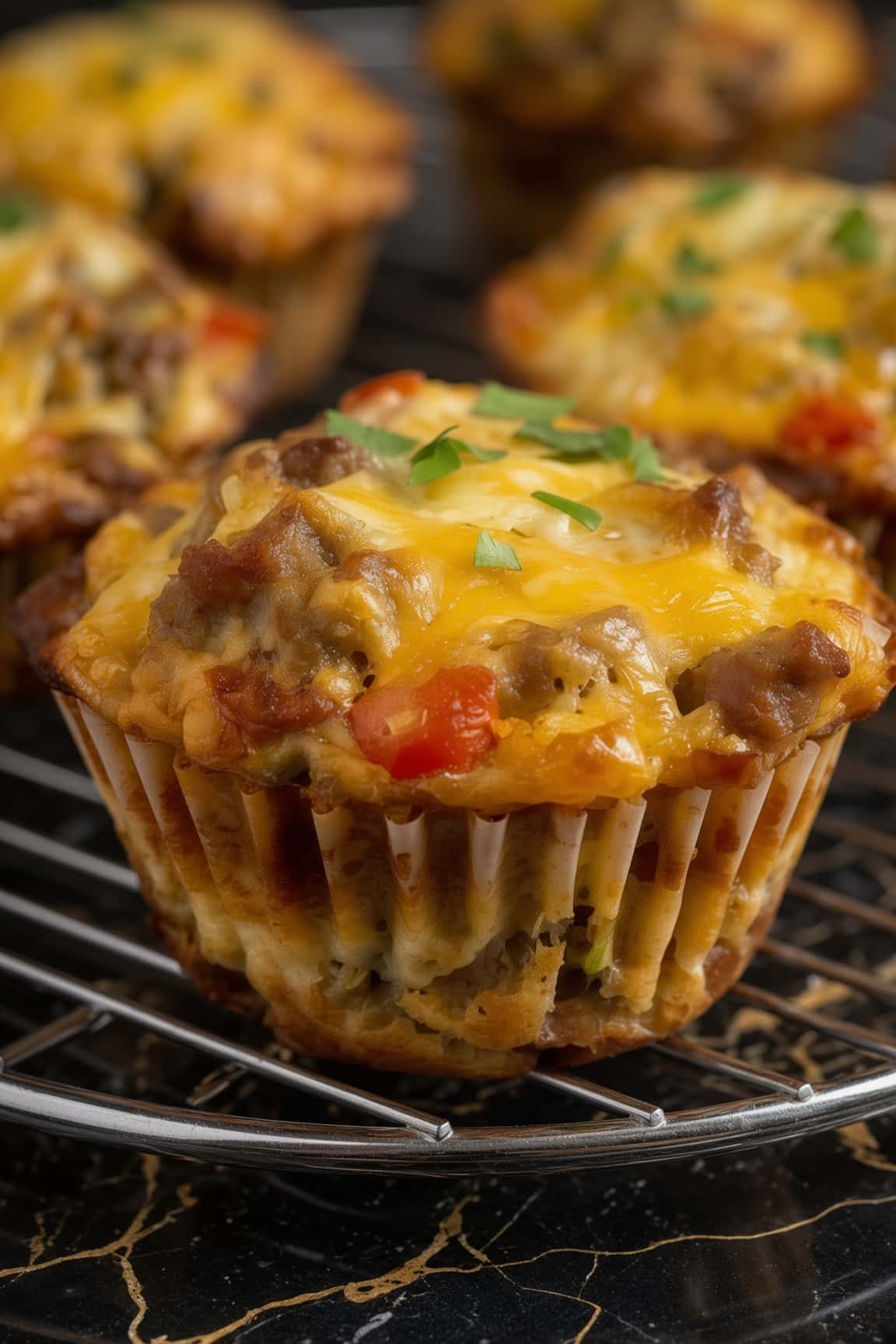 Easy Sausage Breakfast Muffins