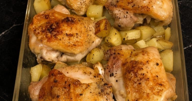 ROASTED CHICKEN AND POTATOES