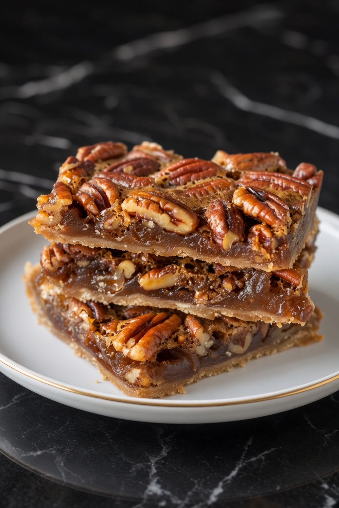 Lazy Pecan Pie Bars