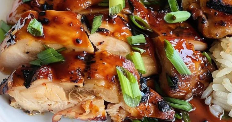 HAWAIIAN STYLE TERIYAKI CHICKEN