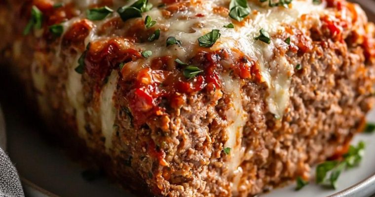 Parmesan Meatloaf in Loaf Pan