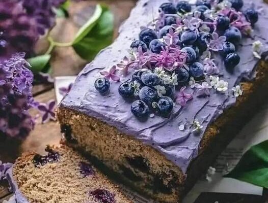 Wild Blueberry Loaf Cake