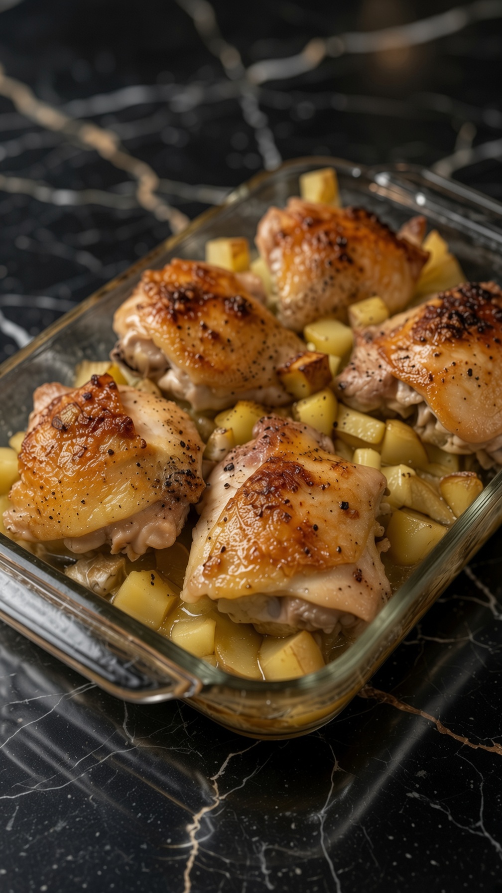 Garlic Roasted Chicken and Potatoes