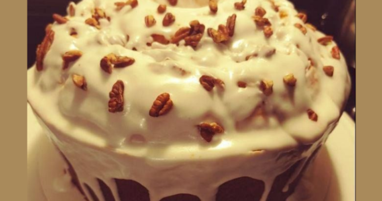 Butter Rum Pecan Pound Cake