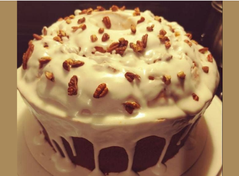 Butter Rum Pecan Pound Cake