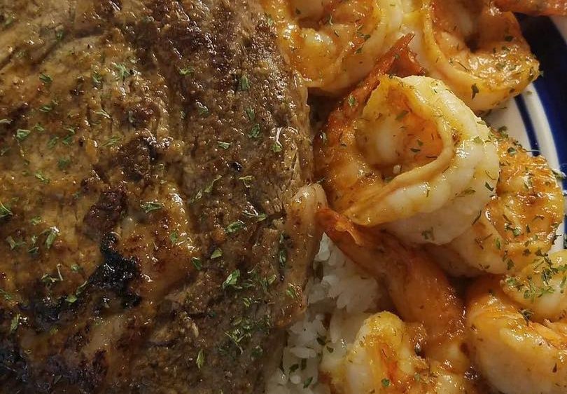 Easy Homemade Steak and Shrimp