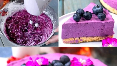 BLUEBERRY CHEESECAKE