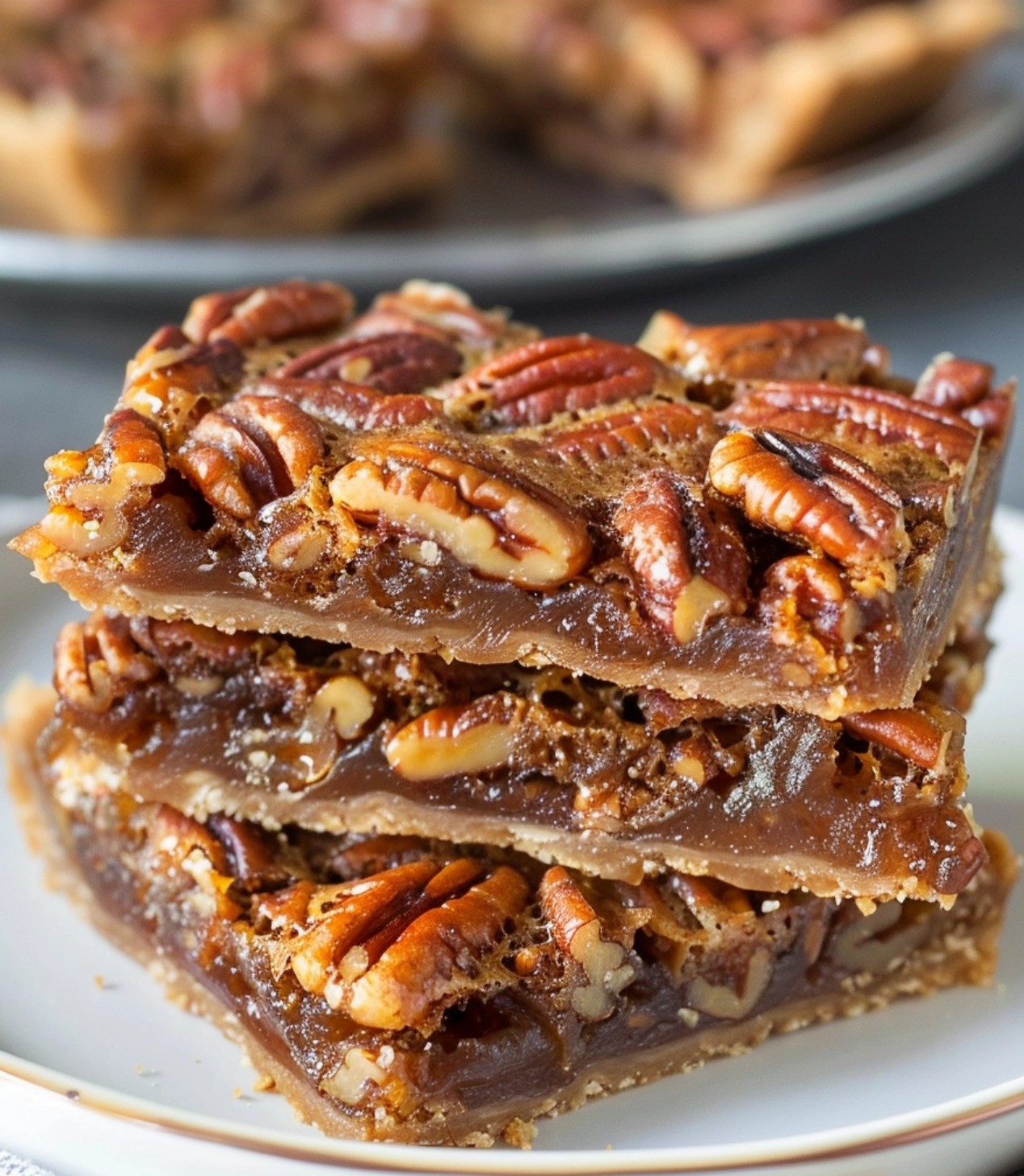 Lazy Pecan Pie Bars