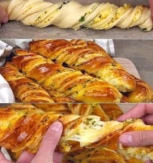 Cheese Twisted Bread