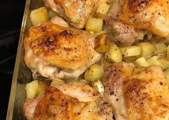 ROASTED CHICKEN AND POTATOES