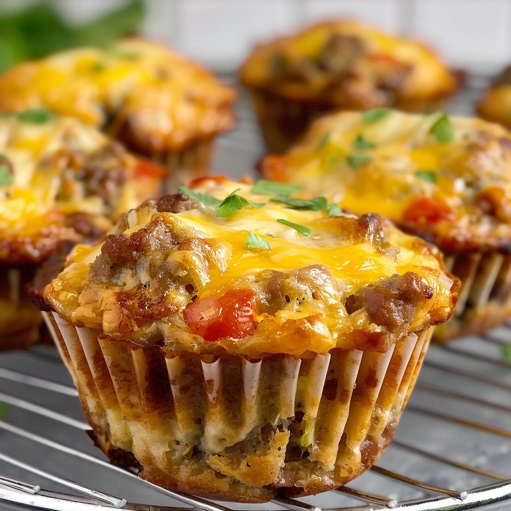 Easy Sausage Breakfast Muffins