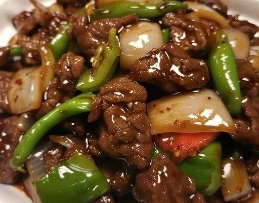 Chinese Pepper Steak with Onions