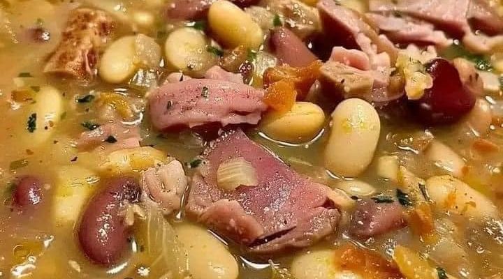 White Beans and Ham Hock Soup