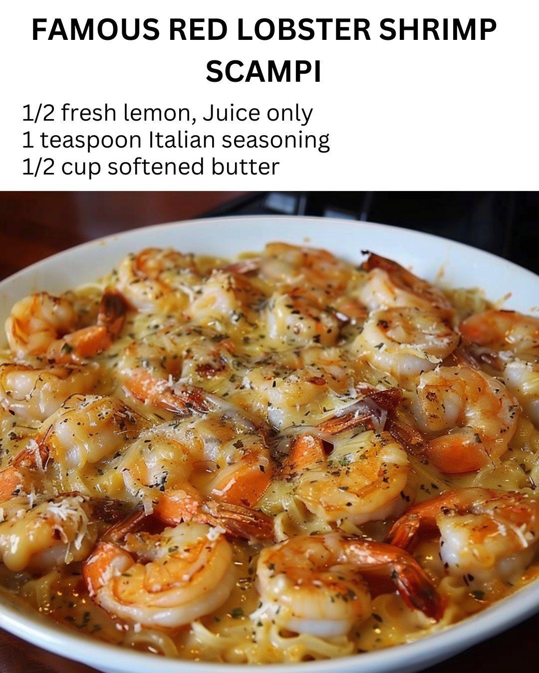 Famous Red Lobster Shrimp Scampi