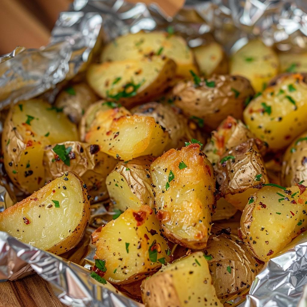 Easy Potatoes Foil Packet