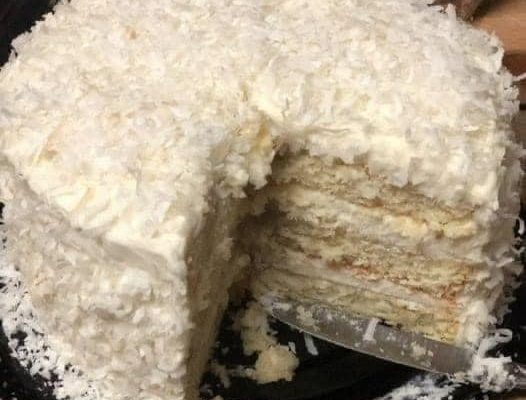 Coconut Cake With Seven-Minute Frosting