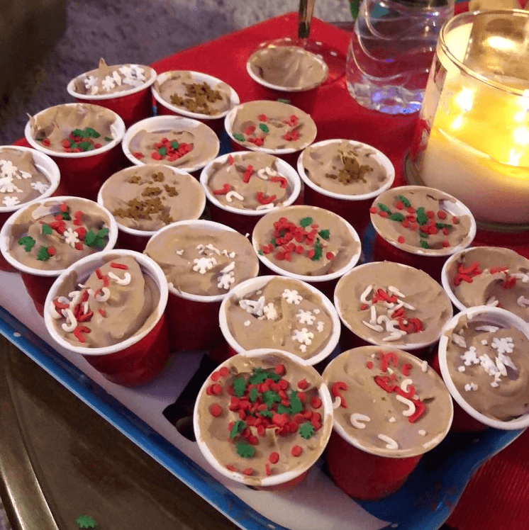 CHOCOLATE KAHLUA AND BAILEY’S PUDDING SHOTS