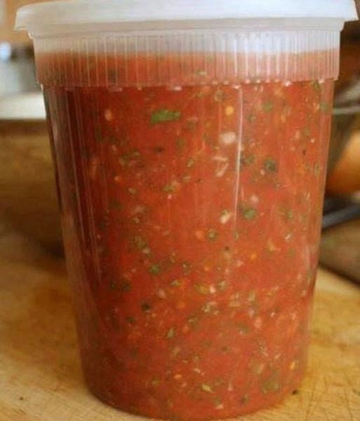 EASY HOMEMADE SALSA