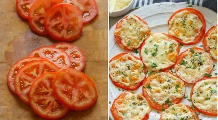 BAKED PARMESAN TOMATOES