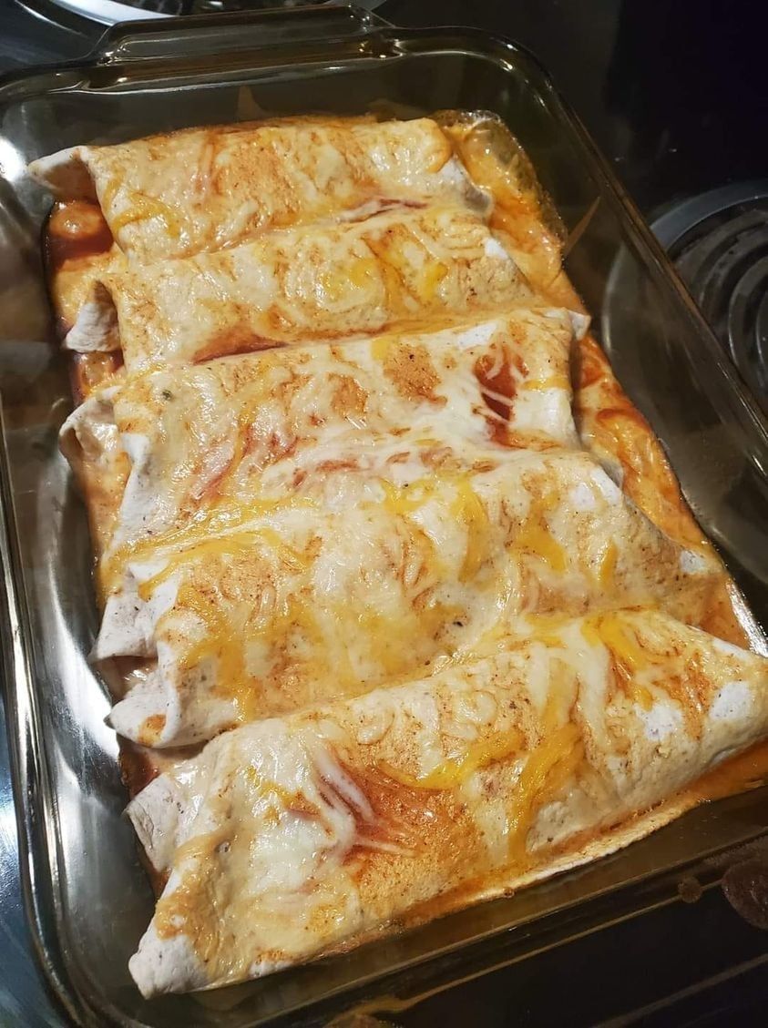 THE ULTIMATE CHICKEN ENCHILADAS