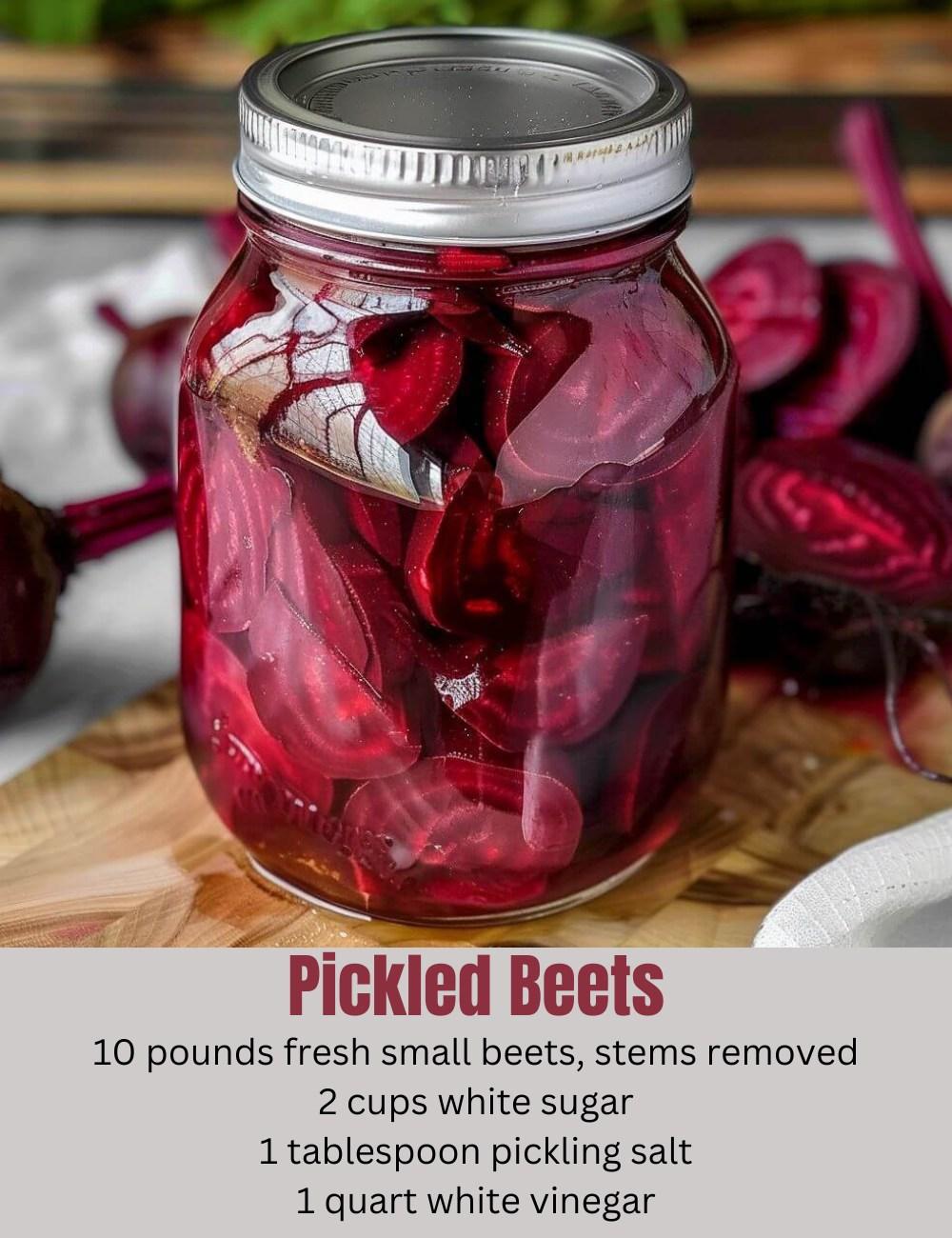 PICKLED BEETS