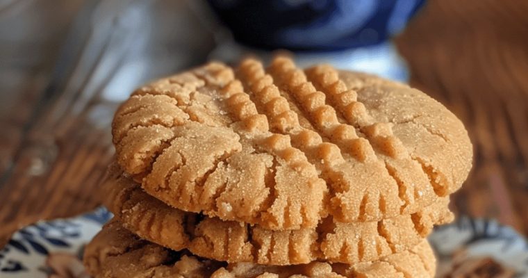 AIR FRYER PEANUT BUTTER COOKIES