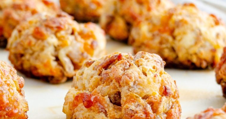 Cream Cheese Sausage Balls