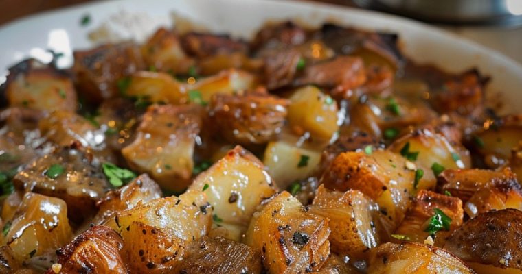 Mississippi Mud Potatoes