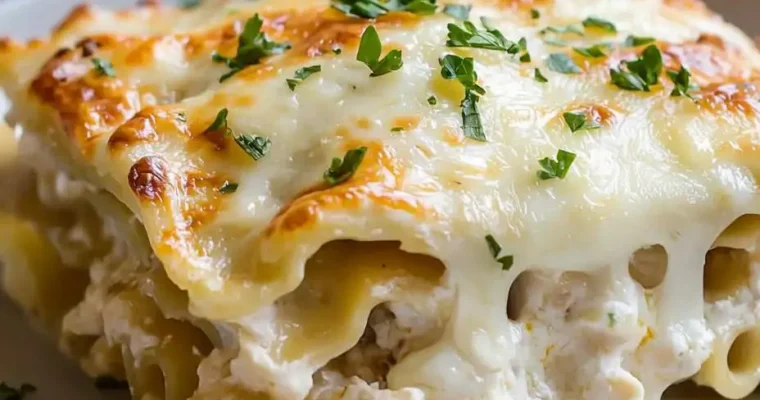 Slow Cooker White Lasagna