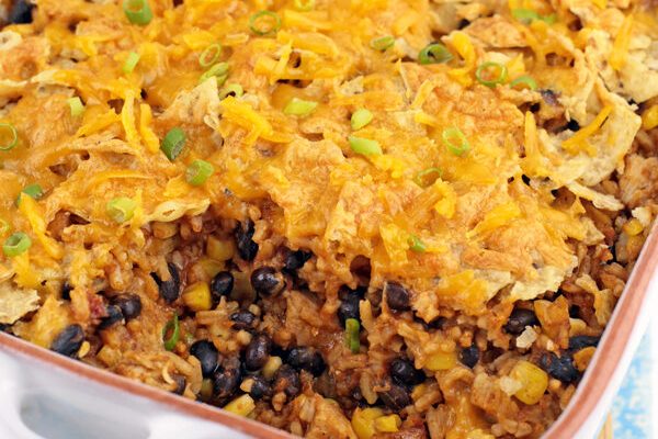 CHEESY CHICKEN ENCHILADA BAKE