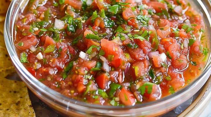 BEST HOMEMADE SALSA