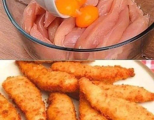 EASY CRISPY CHICKEN STRIPS