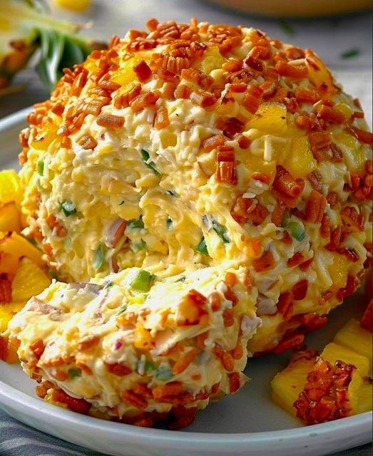 PINEAPPLE CHEESEBALL