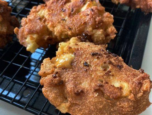 CARAMEL APPLE FRITTERS