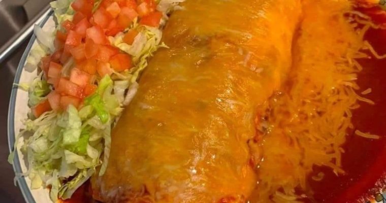 BEEF AND BEAN BURRITOS